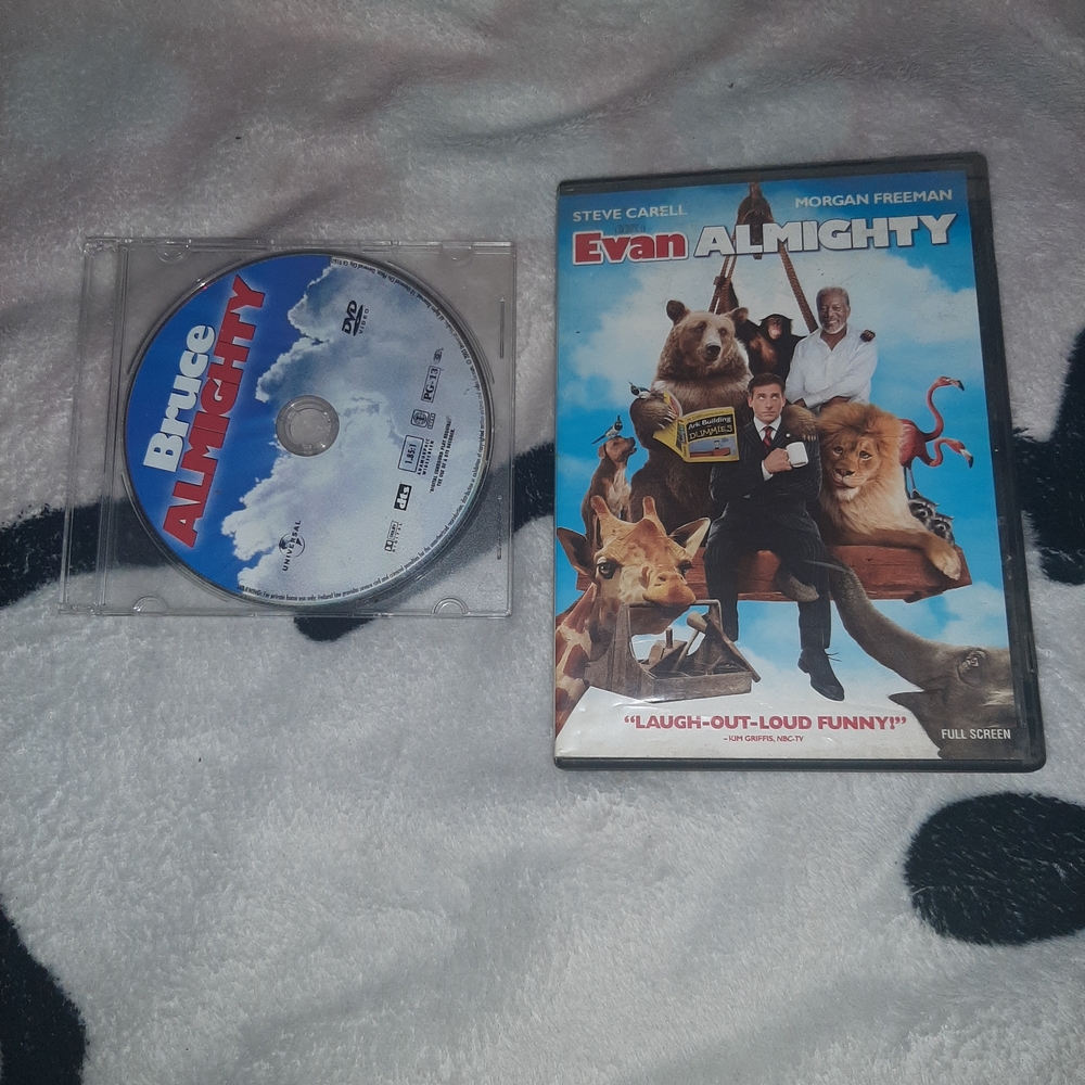 Evan Almighty DVD Movie - Blue Cover